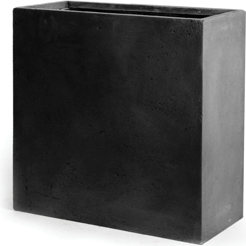Mure et en fibre de terre H92cm Anthracite Mega  - Imagen 5
