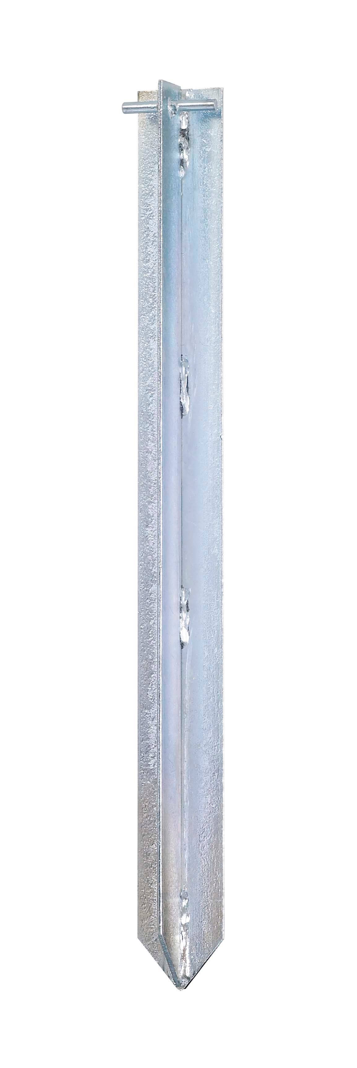 Jardiline - Piquet de fixation pour voile d'ombrage L.40 cm