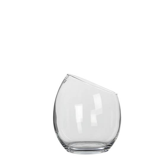 Mica Decorations - Kathi Vase Transparent H.20 x Ø 18 cm - Image 1