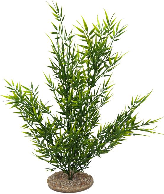 Labéo - Plante artificielle Fond de décor N° 1 vert - H. 40 cm - Labéo
