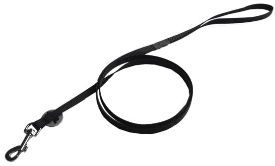 Wouapy - Laisse Chat Basic Line Nylon Noir - WOUAPY - Image 2