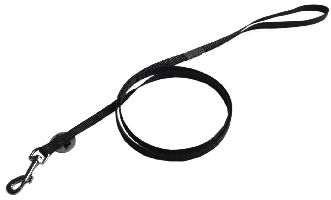 Wouapy - Laisse Chat Basic Line Nylon Noir - WOUAPY - Imagen 2