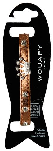 Wouapy - Collier Chat Fantaisie Couronnes Wouapy - L.29,5 x l.1 cm - Image 3