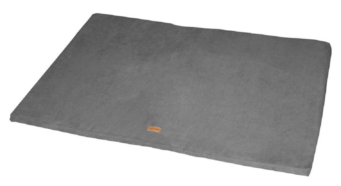 Wouapy - Matelas Plat Suédine Rouge pour Chien l.100 x P.65 cm