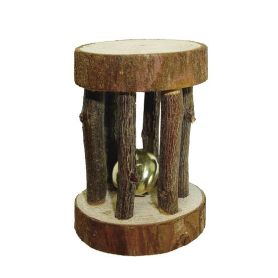Rongis - Cage Grelot Jouet Pin Naturel - RONGIS - Image 2