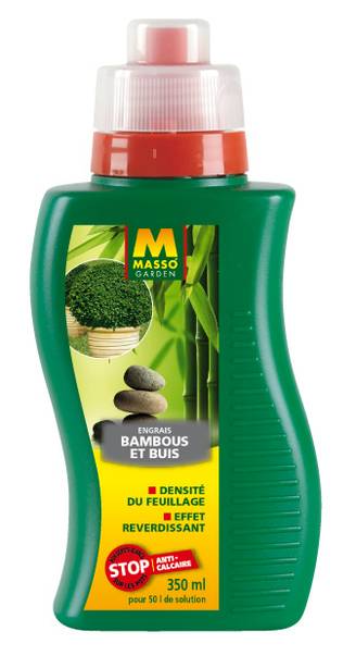 Engrais Buis et Bambous liquide 350 ml - MASSÓ GARDEN