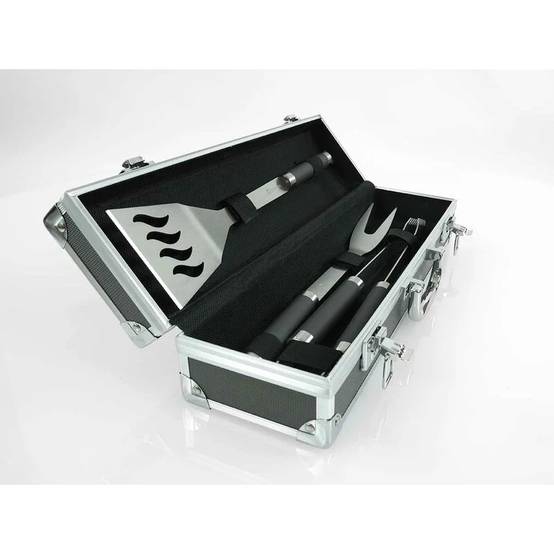 Le Marquier - Mallette 3 ustensiles plancha inox gris - LE MARQUIER - Image 7