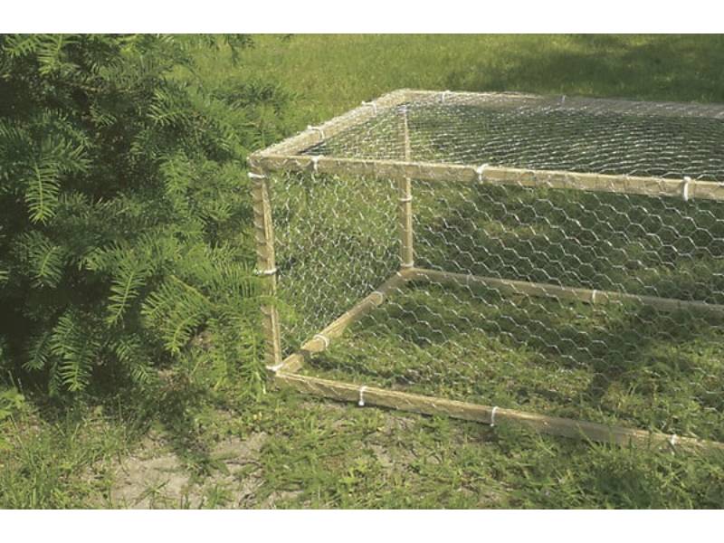 Nortene - Grillage Galvanex 13 métal galva triple torsion L.10 x H.0,5 m - Image 3