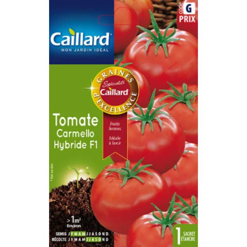 Plan Jardin Caillard - Graines de Tomate Carmello - CAILLARD