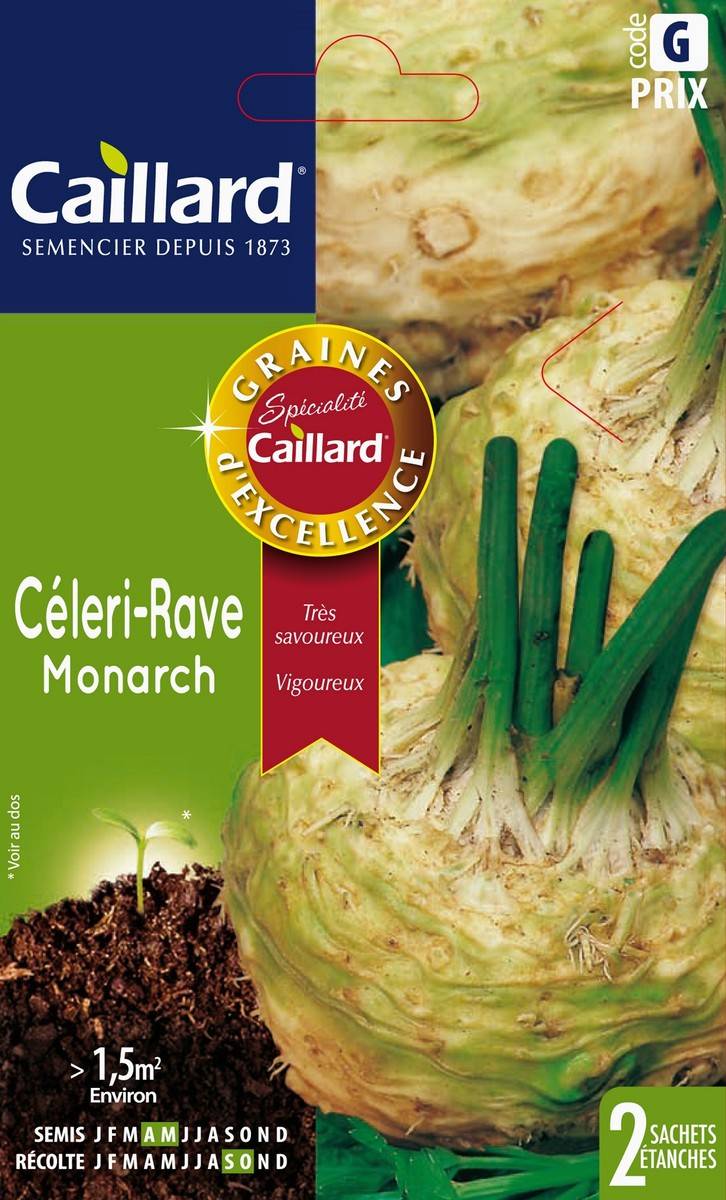 Caillard - Graines de Cèleri -Rave Monarch