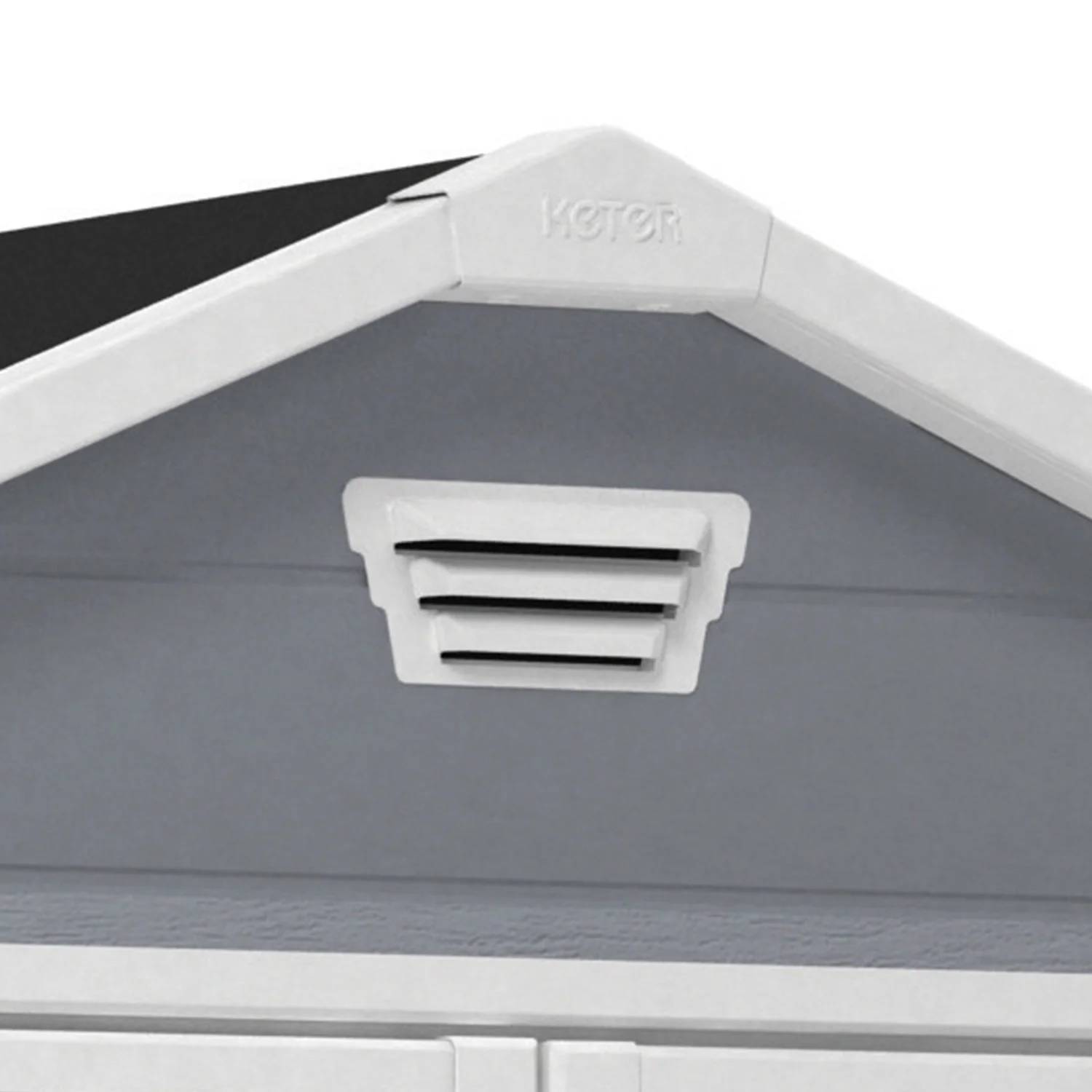 Abri de Jardin PVC Gris L.185 x l.152 x H.226 cm - KETER - Image 4