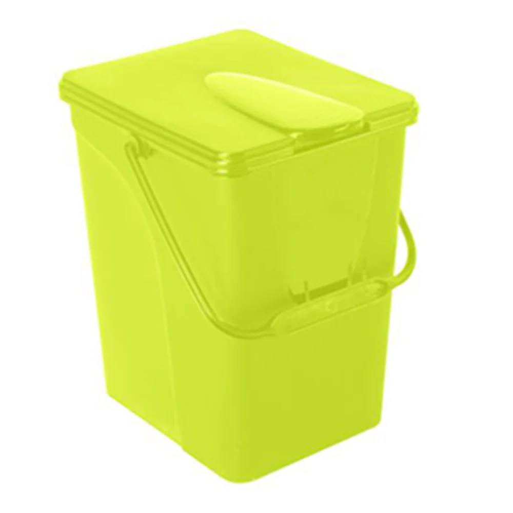 Belli - Seau À Compost Plastique Vert 14 L L. 26 x l. 31 x H. 33 cm - BELLI - Imagen 2