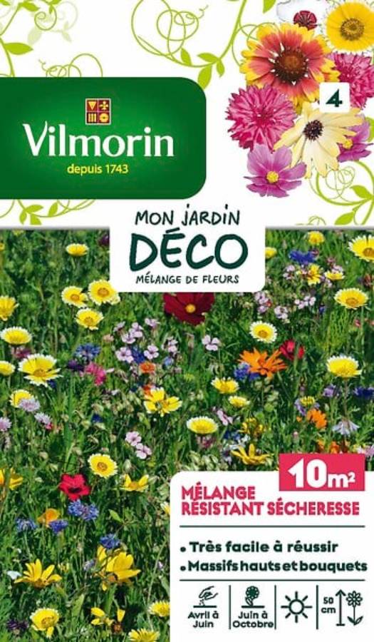 Vilmorin - Mélange résistant sècheresse grand modèle série 4 sachet graines 20 g - Vilmorin - Image 2