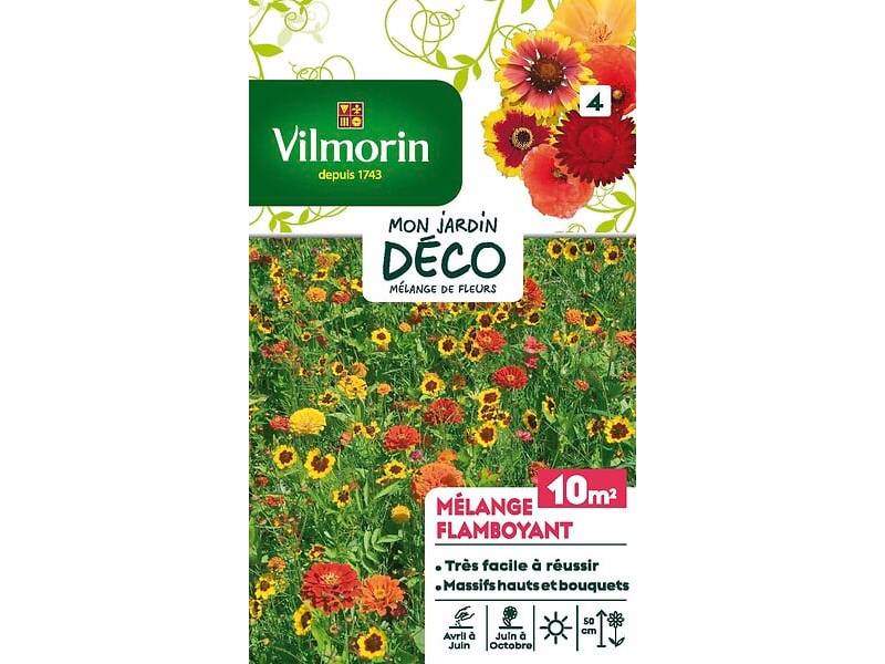 Vilmorin - Mélange flamboyant grand modèle série 4 sachet graines 20 g - Vilmorin - Image 6