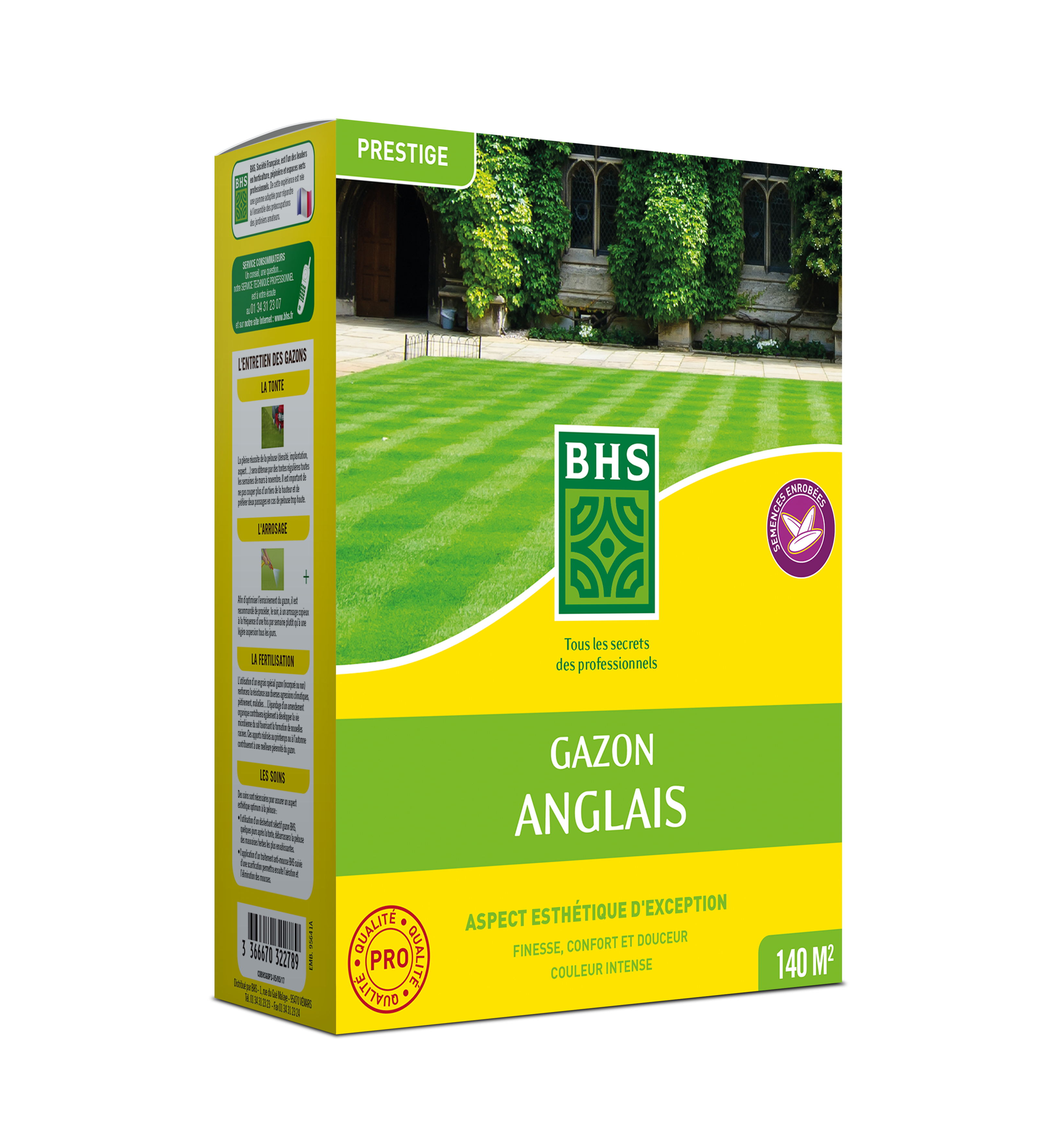 SEMENCES GAZON ANGLAIS 3KG
