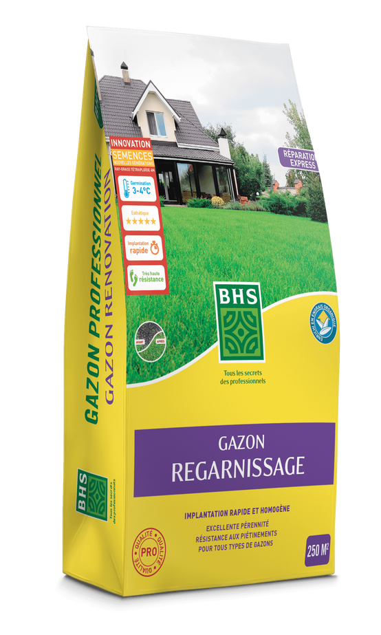 Gazon Regarnissage – SEMENCES GAZON RENOVATION