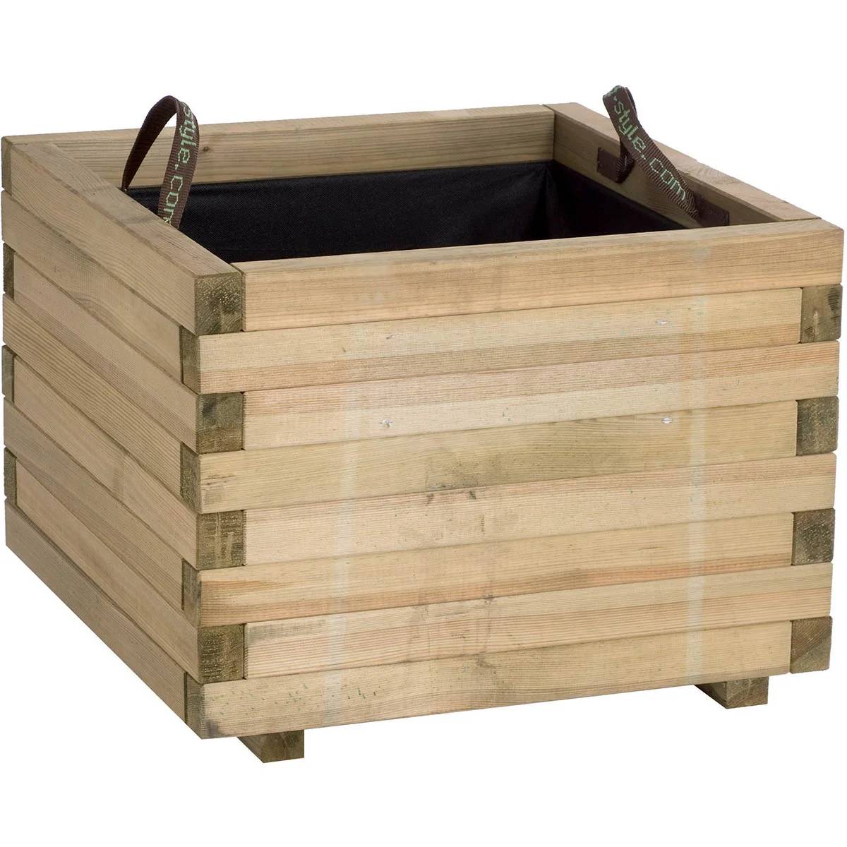 Cerland - Bac Baroque Carré Bois Traité Autoclave - Cerland - Imagen 4