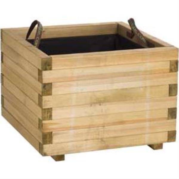 Cerland - Bac Baroque Carré Bois Traité Autoclave - Cerland - Imagen 1