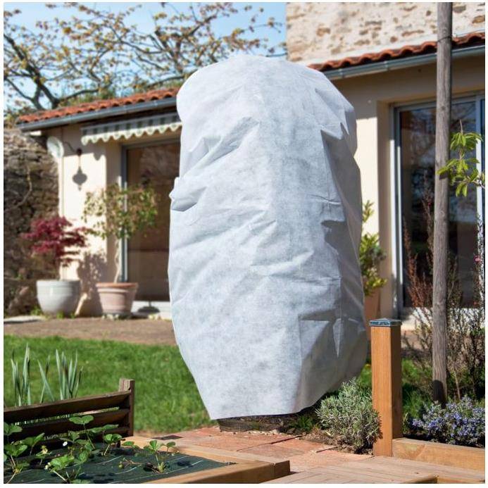 Nortène - Funda de invierno con cremallera Hivernest Ø 0,95 x H.1,80 m 50 g/m² - Nortene - Imagen 1