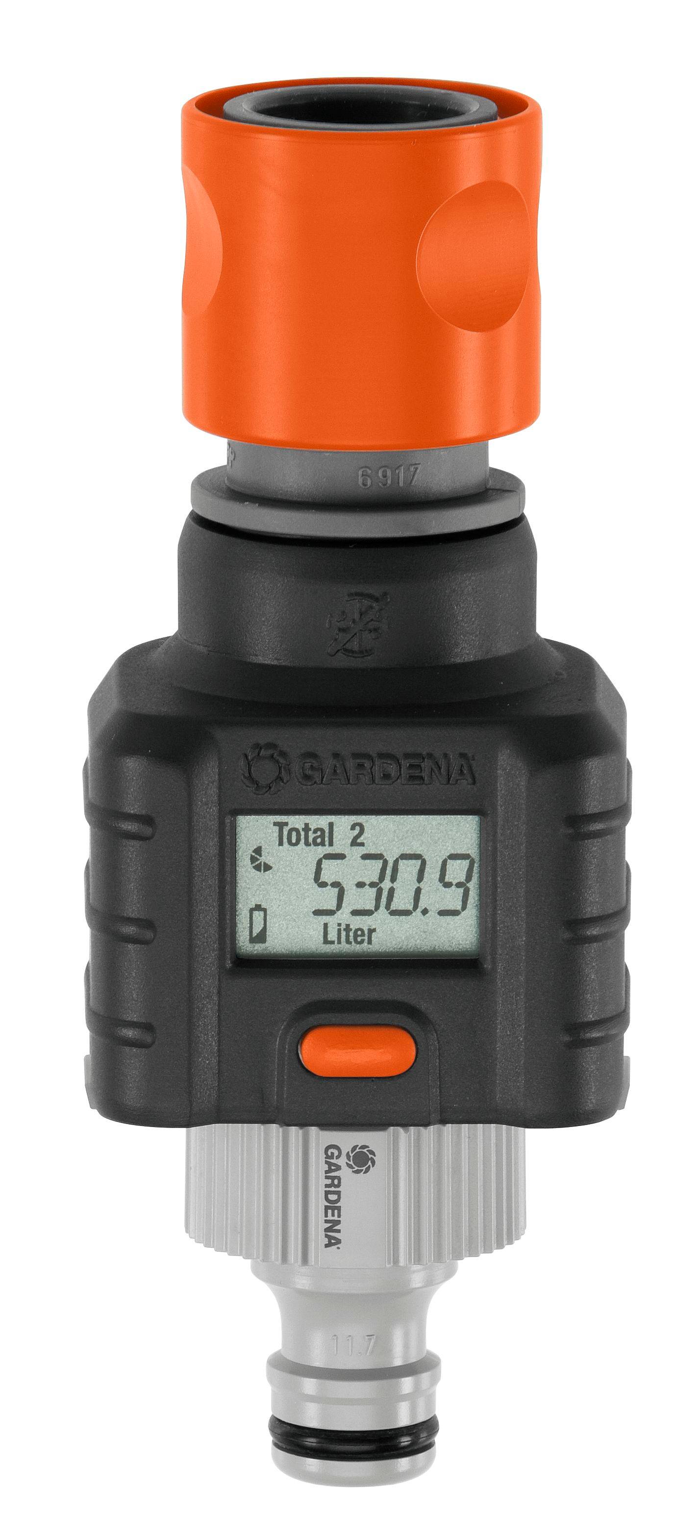 Gardena - Aquamètre compteur d'eau 4 fonctions