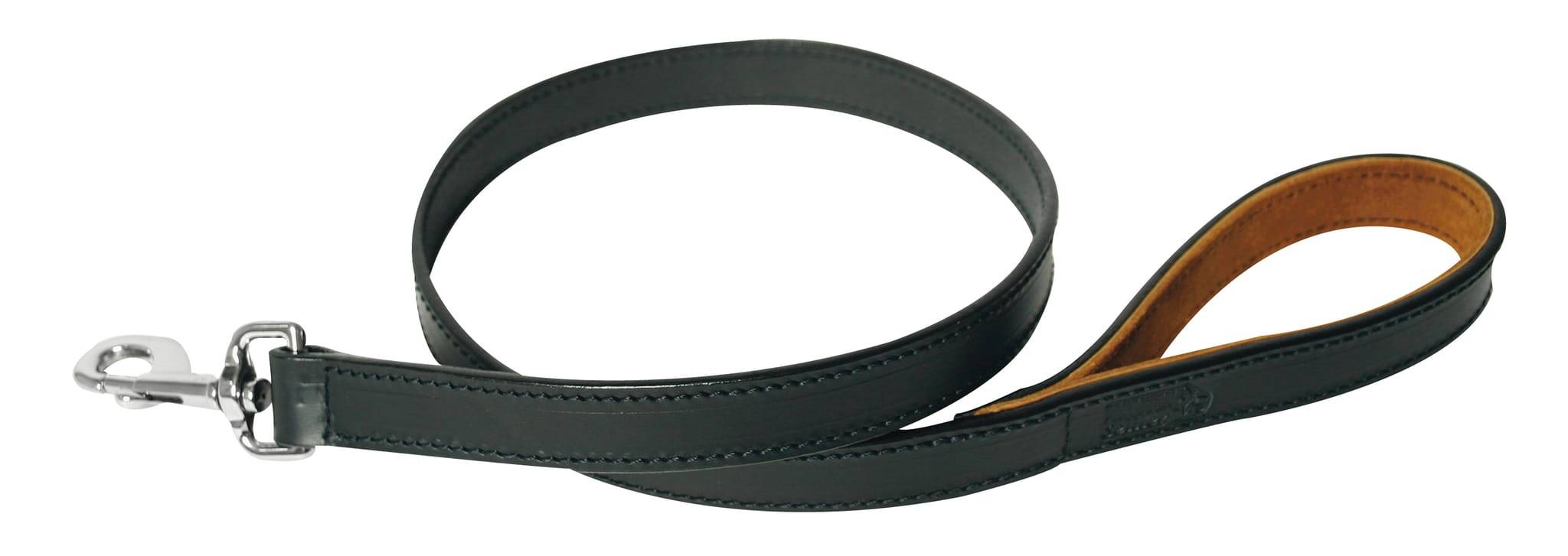 Smooz - Laisse cuir noir – MARTIN - Imagen 1