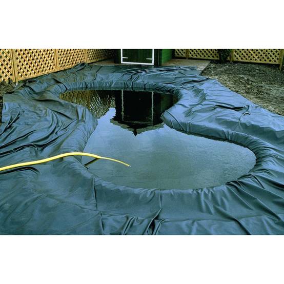 Bâche pour bassin 0.5mm PVC noir 2x50m - Découpe au m² – Ubbink - Image 5