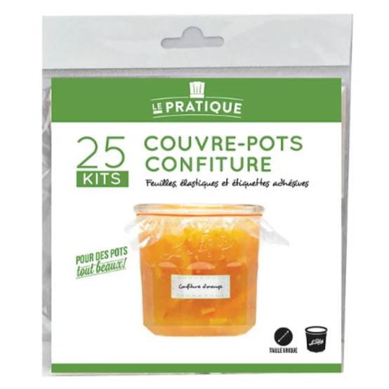 LE PRATIQUE - Couvre-Pots Confiture Kit - LE PRATIQUE - Image 3