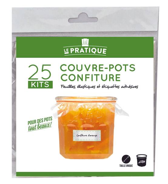 LE PRATIQUE - Couvre-Pots Confiture Kit - LE PRATIQUE - Image 1