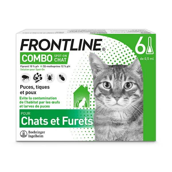 Pipettes Antiparasitaires Chat - FRONTLINE Combo - Image 4