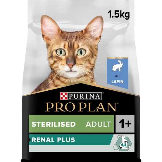 Purina Pro Plan - Croquettes chat Adulte Stérilisé Lapin 1,5 kg - PRO PLAN - Image 3