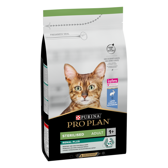 Purina Pro Plan - Croquettes chat Adulte Stérilisé Lapin 1,5 kg - PRO PLAN - Image 1
