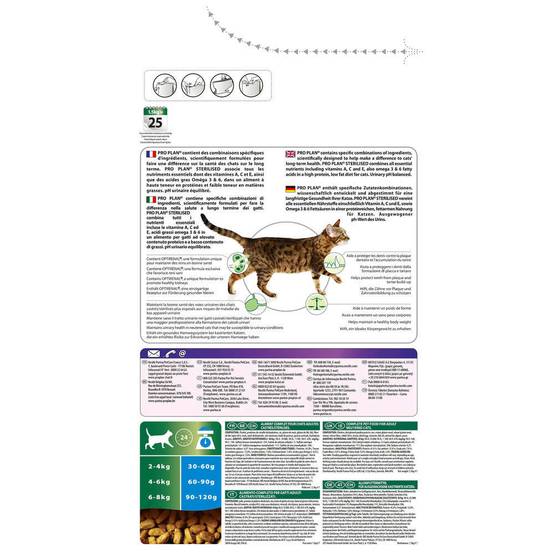 Purina Pro Plan - Croquettes chat Adulte Stérilisé Lapin 1,5 kg - PRO PLAN - Image 4