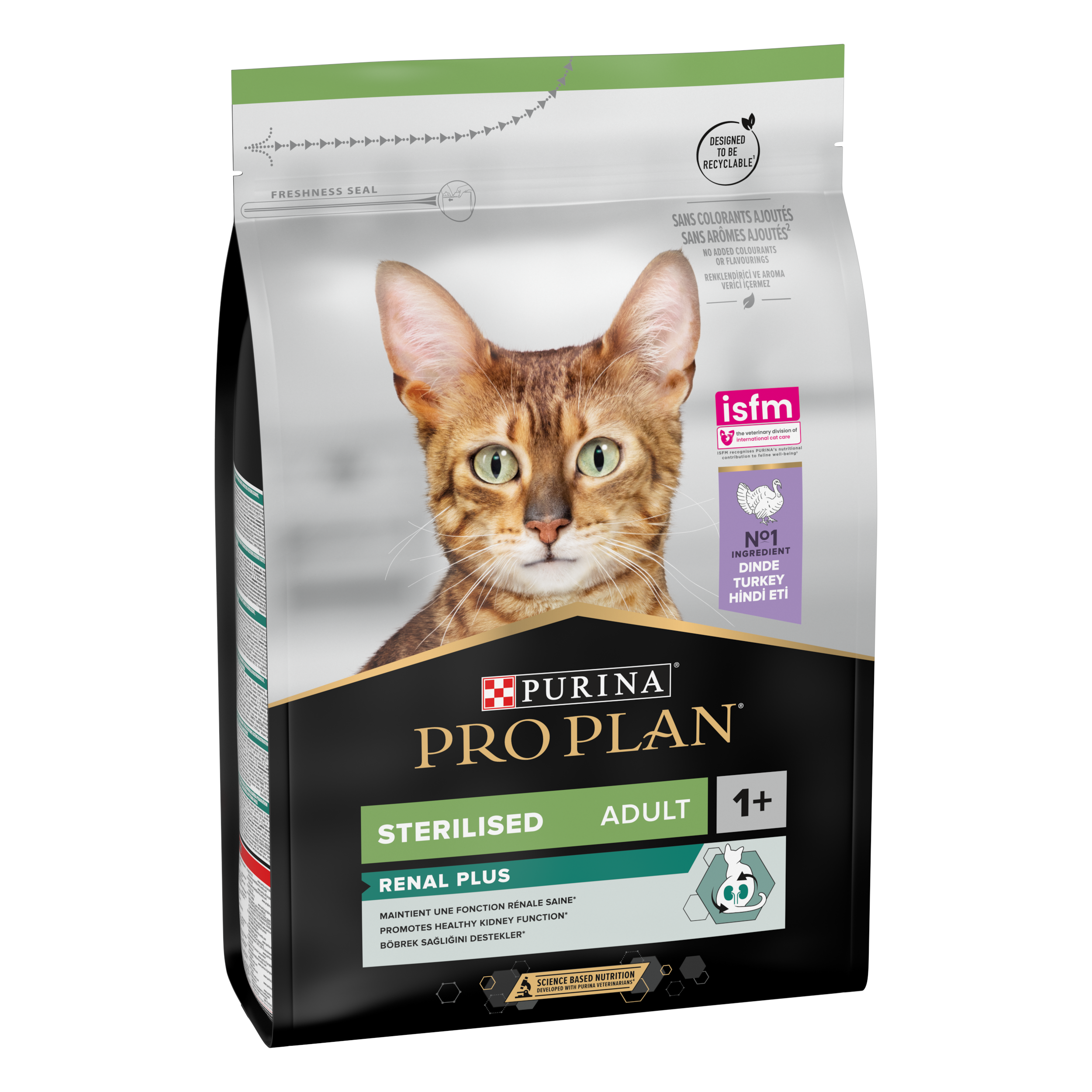 Purina Pro Plan - Croquetas gato Adulto Esterilizado Renal Plus Pavo 3 kg - PRO PLAN - Imagen 9