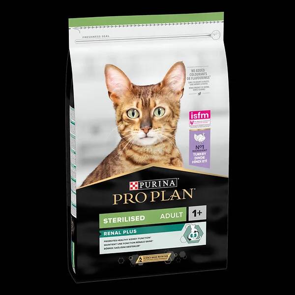 Purina Pro Plan - Croquettes chat Stérilisé Dinde 10 kg - PRO PLAN