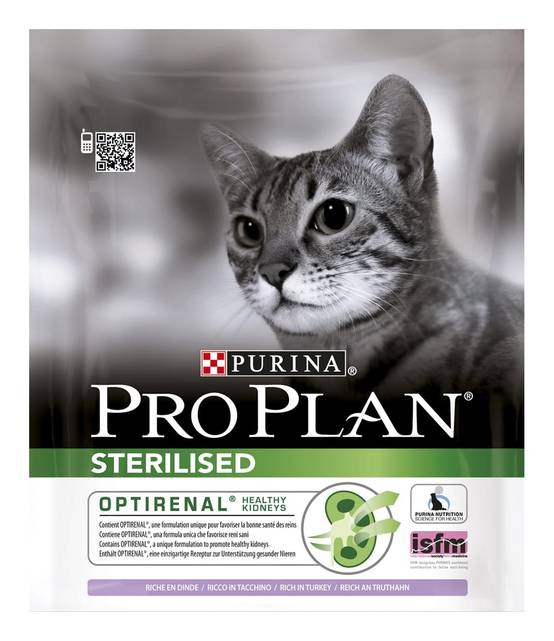 Purina Pro Plan - Croquettes Pro Plan Chat Sterilised - Riche en Dinde - 400 g - Image 1