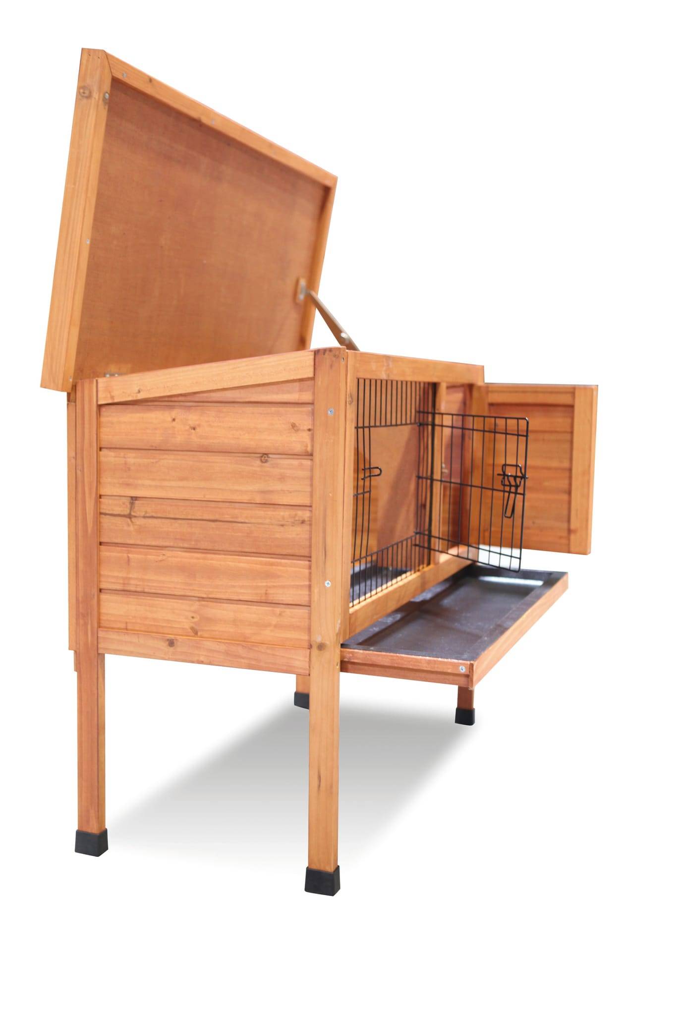 Hamiform - Clapier / Poulailler Home Vega - L.90 x l.45 x H.75 cm - Imagen 3