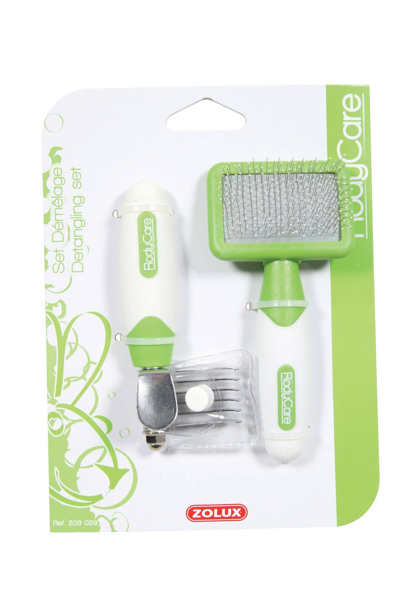 Zolux - Kit de desenredado para roedor de pelo largo - ZOLUX