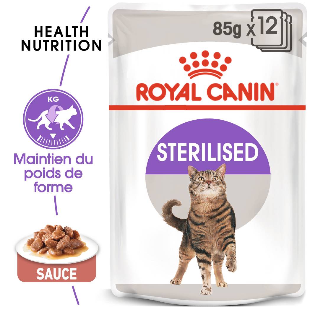 Royal Canin - Sachet Sterilised Sauce pour Chat - ROYAL CANIN