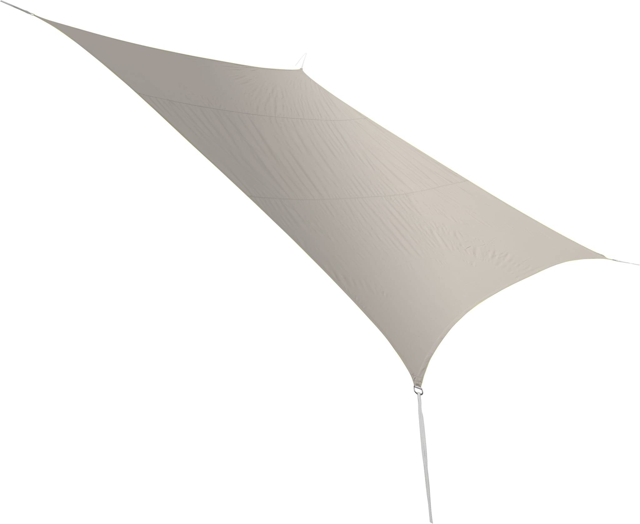 Voile d'ombrage Serenity rectangulaire Taupe L.3 x l.2 m - Image 2