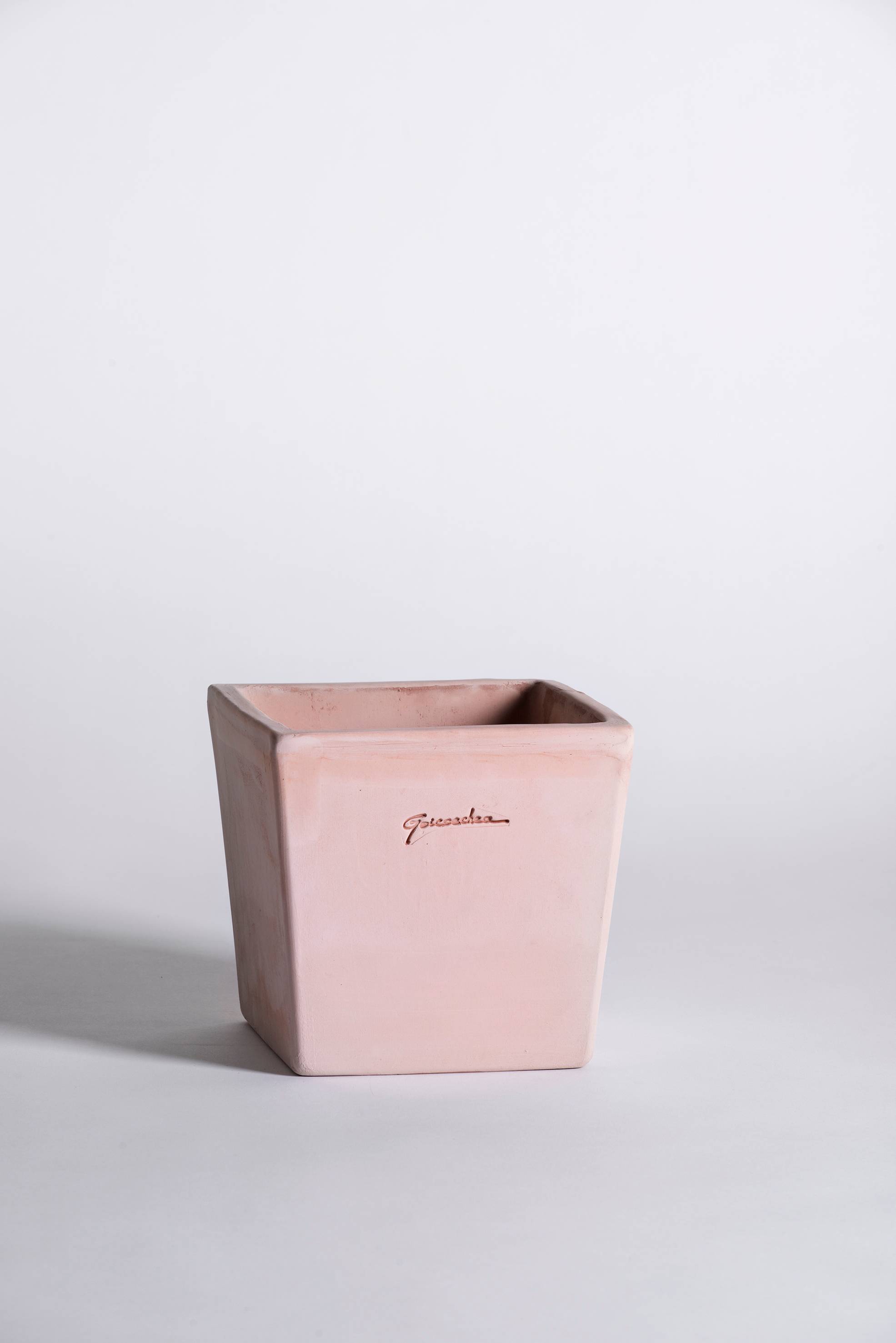 Goicoechea - Petit Pot Carré Terre Cuite - GOICOECHEA - Image 1