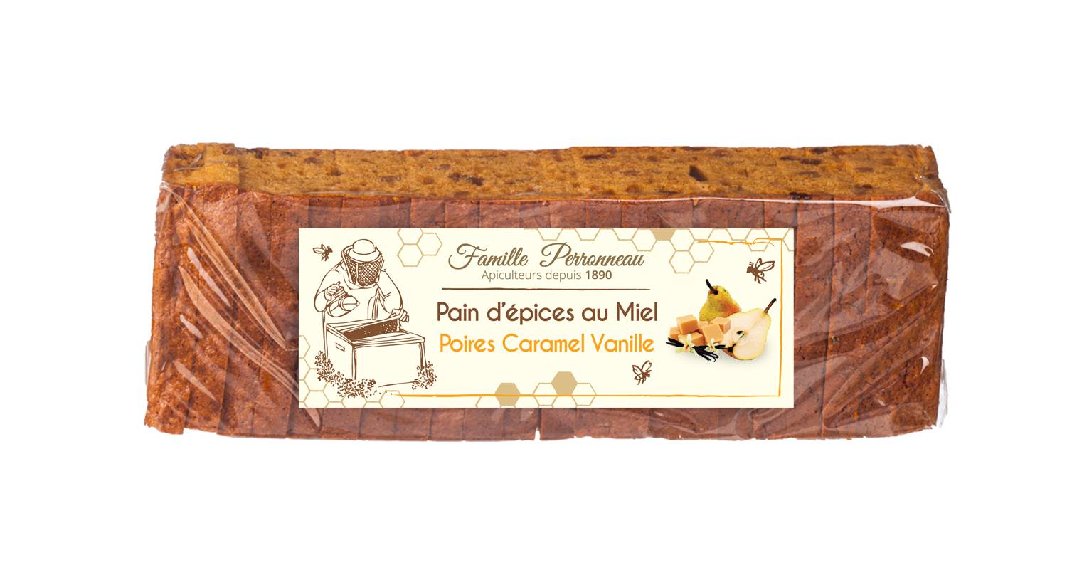 Finabeil - Pain d'épices poire caramel vanille 300 g - Finabeil