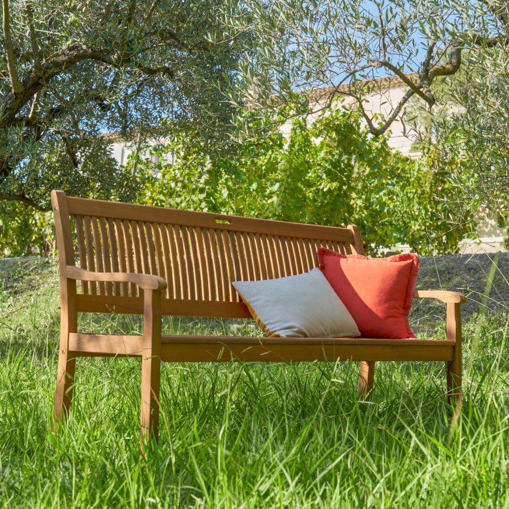 Pro Loisirs - Banc de jardin bois 3 personnes Amadeo - Proloisirs - Image 3