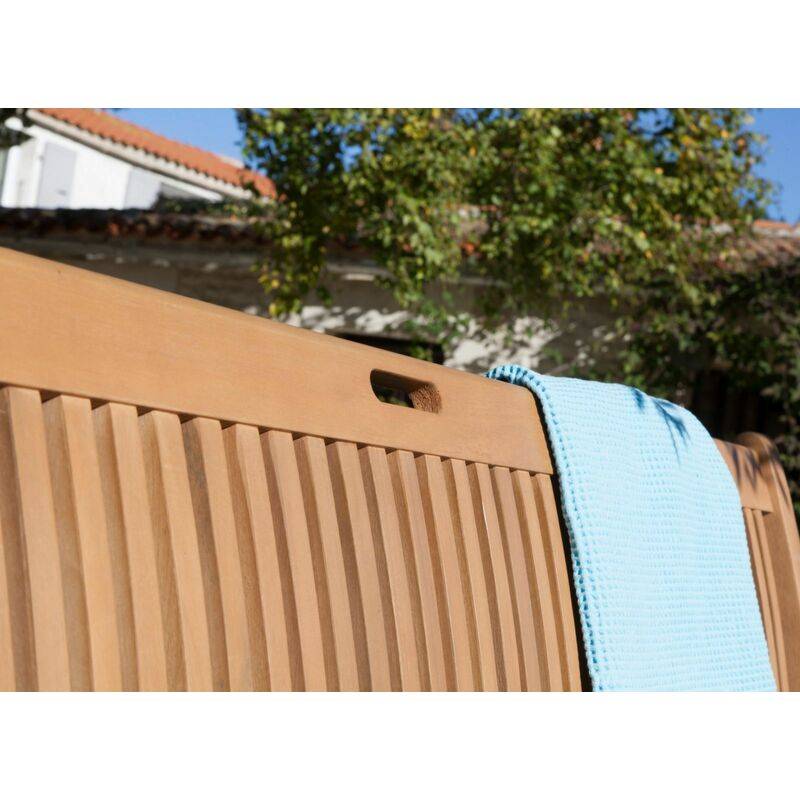 Pro Loisirs - Banc de jardin bois 3 personnes Amadeo - Proloisirs - Image 9
