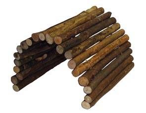 Rongis - Pont flexible pour lapin nain bois naturel 4 crochets – RONGIS - Image 2