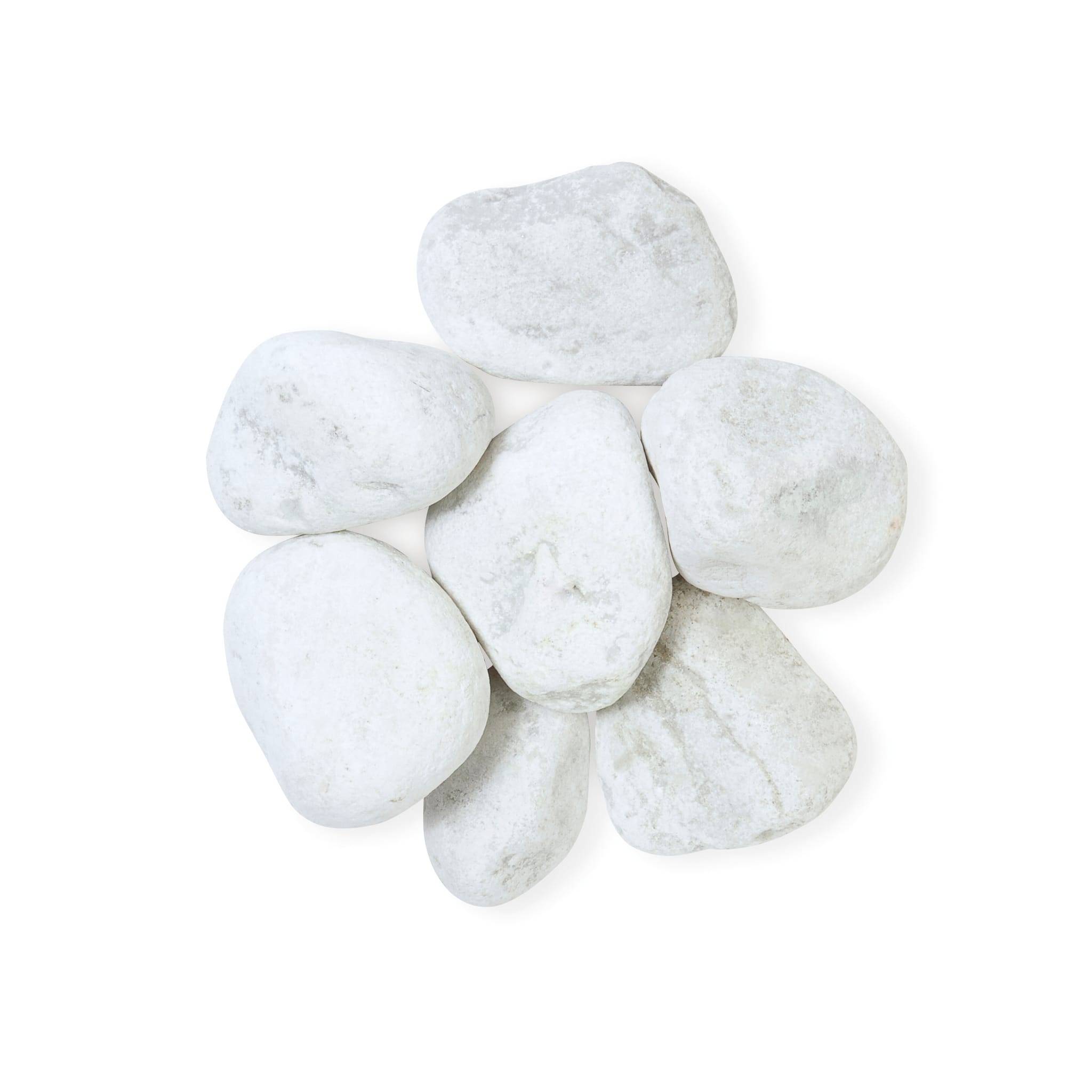 Galets Marbre Carrare Blanc - MINERIALE - Image 5