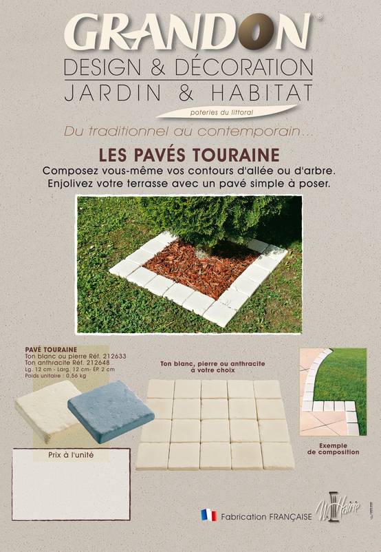 W Hairie Grandon - Pavé Touraine décoratif - GRANDON - Image 2