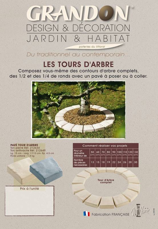 W Hairie Grandon - Pavé tour d'arbre - W.HAIRIE - Image 2