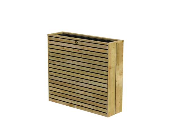 Hillhout - Bac Rectangle Elan Naturel - L.103 x l.30 x H.93 cm - Image 1