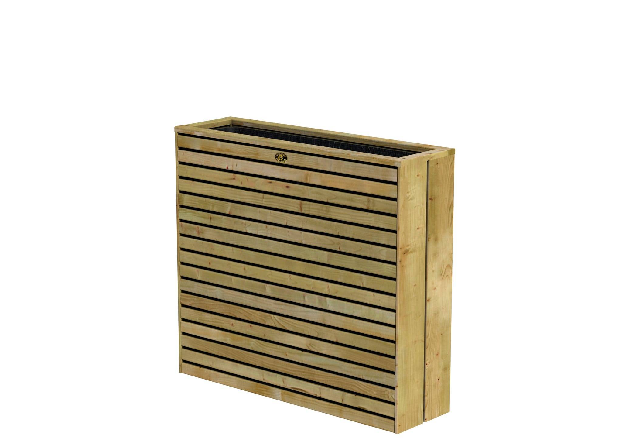 Hillhout - Bandeja Rectangular Elan Natural - L.103 x W.30 x H.93 cm - Imagen 1