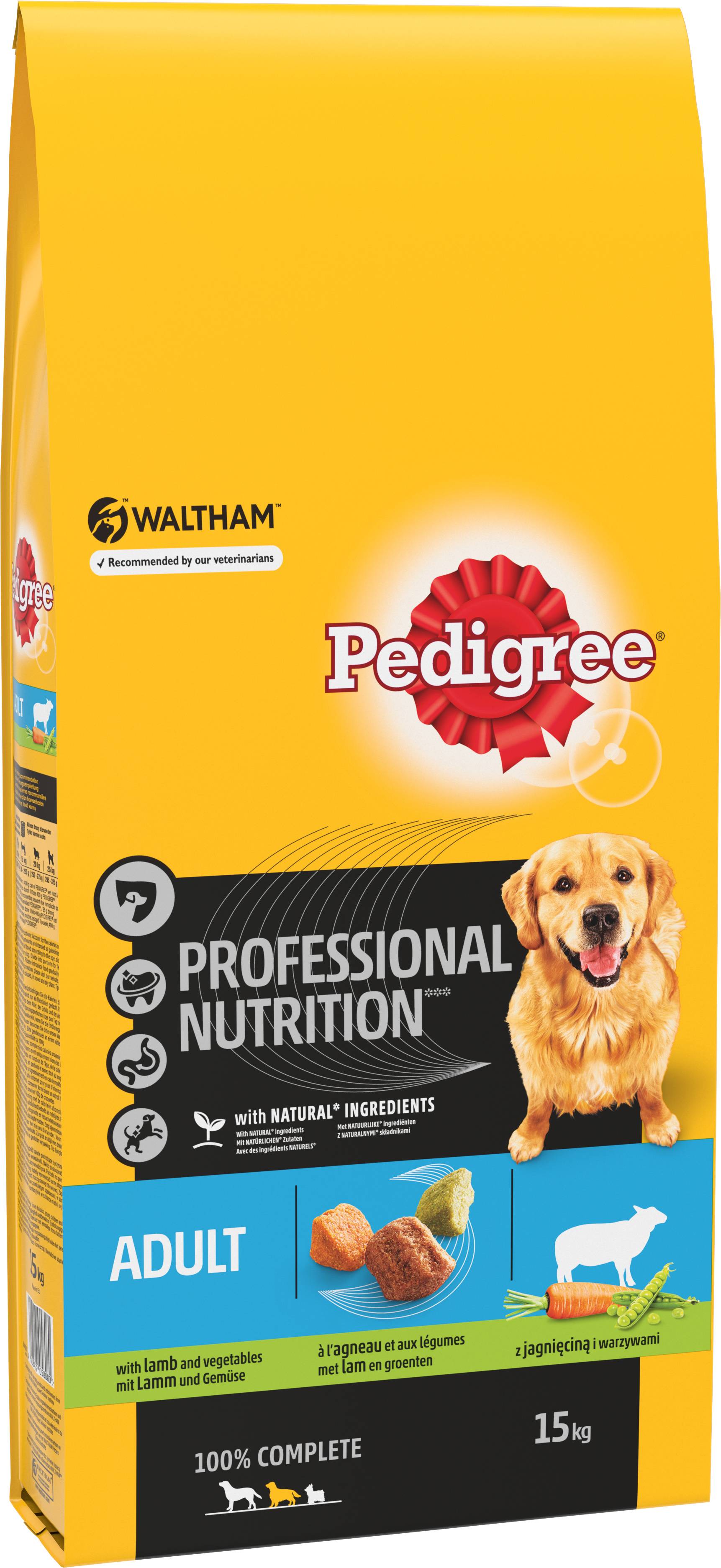 Croquettes Chien Agneau Légumes - PEDIGREE - Image 1